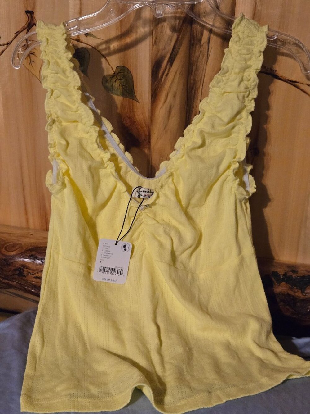 Free People Intimates Amelia Cami L  NWT